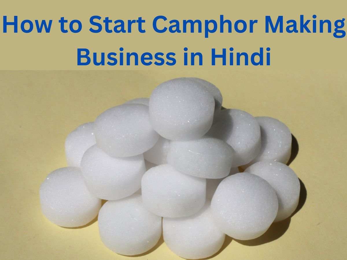 How to Start Camphor Making Business in Hindi
